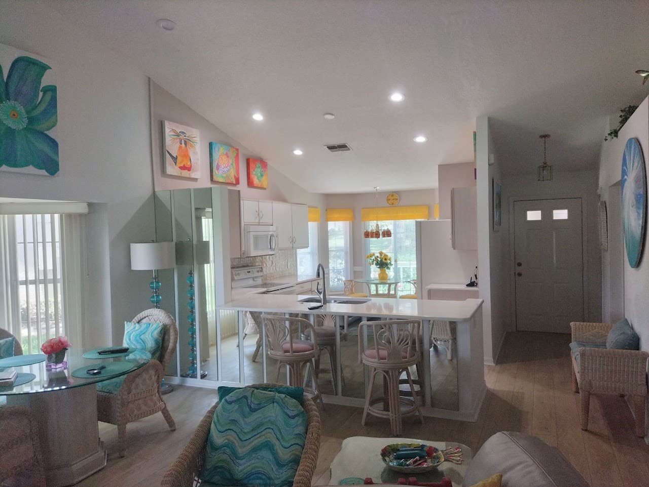 Kitchen Remodel by Spaffords Construction in Inverness, FL - Complete kitchen renovation with custom cabinets and quartz countertops